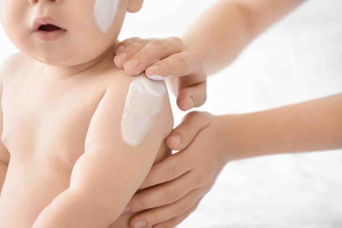 Как ухаживать за кожей ребенка